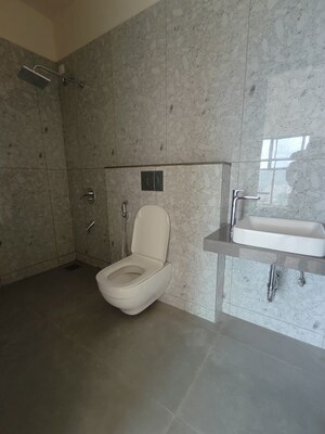Bathroom in 3 BHK Apartment at Raymond The Address, Pokhran Road No Two – for Rent
