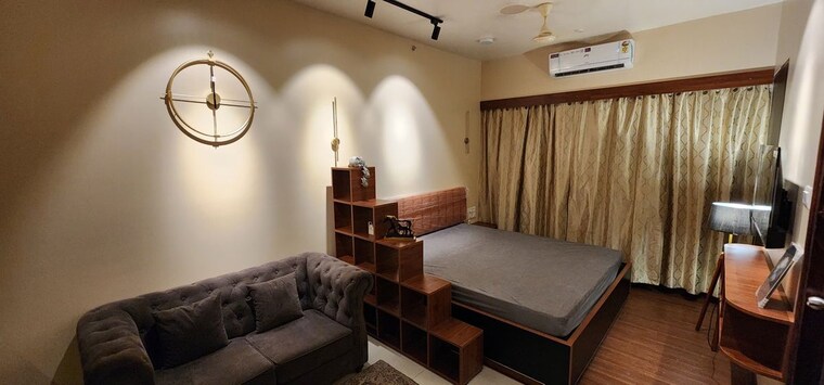 Living Room, puravankara-silversands-phase-2 1 RK 450 Sq.Ft. Apartment In Mundhwa Pune 10633032