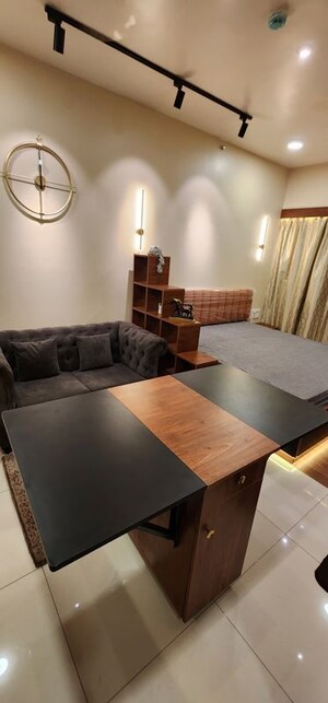 Living Room in 1 RK Apartment at Puravankara Silversands Phase 2, Mundhwa – for Rent