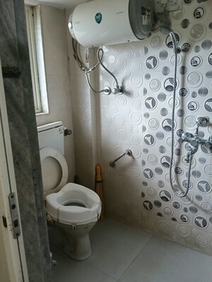 Bathroom in 3 BHK Apartment at Kandivali East – for Rent