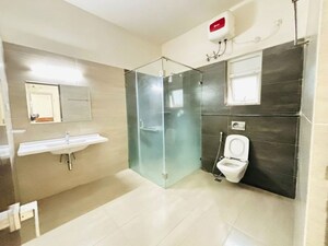 Bathroom in  Villa at Rajapushpa Green Dale, Tellapur – for Rent