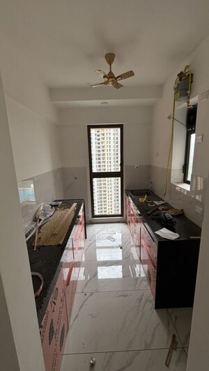 Kitchen in 2 BHK Apartment at Raymond Ten X Habitat, Pokhran Road No Two – for Rent