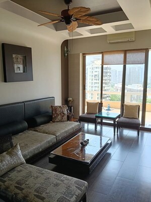 Living Room in 5 BHK Apartment at Oberoi Realty Sky Heights, Andheri West – for Sale