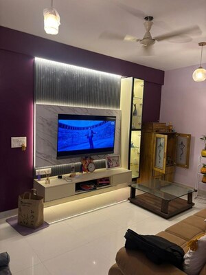 Living Room in 2 BHK Apartment at Provident Park Square, Kanakapura Road – for Rent