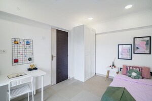 Bedroom in 3 BHK Apartment at Nahar Camellia Apartment, Chandivali – for Rent