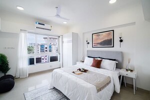 Bedroom in 3 BHK Apartment at Nahar Camellia Apartment, Chandivali – for Rent