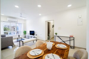 Living Room in 3 BHK Apartment at Nahar Camellia Apartment, Chandivali – for Rent