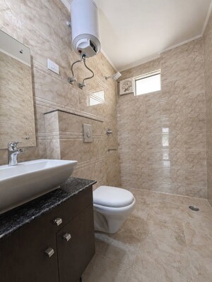 Bathroom in 3 BHK Builder Floor at Sector 52 – for Rent
