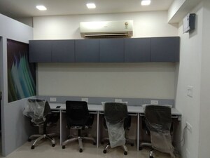 Team Area in  Office Space at Goyal Titanium Heights, Prahlad Nagar – for Rent