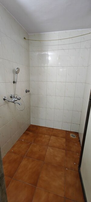 Bathroom in 1 BHK Apartment at Sangam Lokmilan CHS, Powai – for Rent