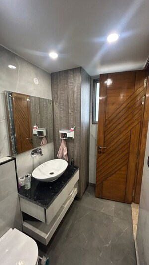 Bathroom in 3 BHK Builder Floor at Sushant Lok I – for Sale