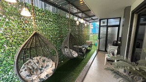 Balcony in 3 BHK Builder Floor at Sushant Lok I – for Sale