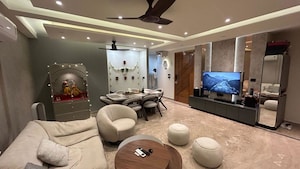 Living Room in 3 BHK Builder Floor at Sushant Lok I – for Sale