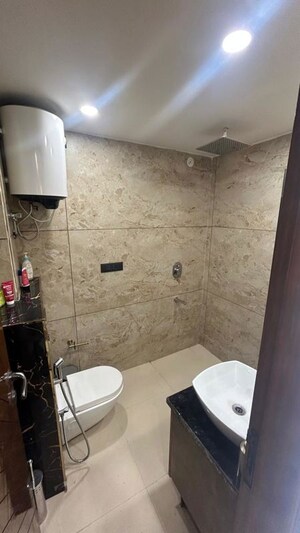 Bathroom in 3 BHK Builder Floor at Sushant Lok I – for Sale