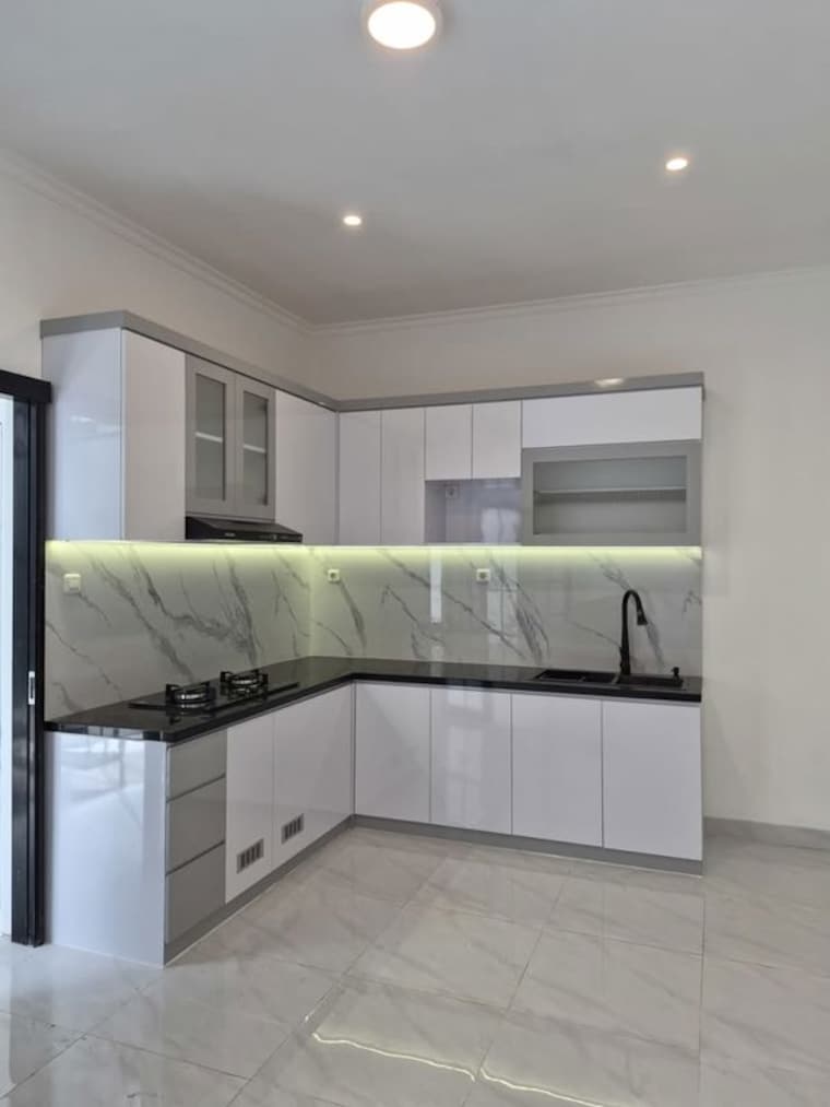 Kitchen, olavakode 3 Bedroom 1300 Sq.Ft. Villa In Olavakode Palakkad 10633076