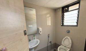 Bathroom in  Office Space at Solitaire Corporate Park, Andheri East – for Rent