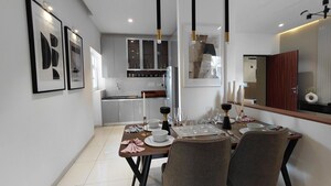 Living Room in 2.5 BHK Apartment at Provident Kenvista, Kondhwa – for Sale