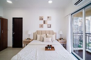 Bedroom in 3 BHK Apartment at Yarrow Yucca Vinca, Chandivali – for Rent
