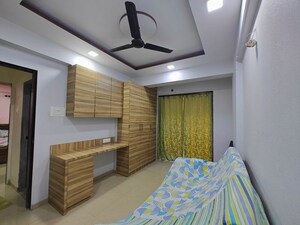 Bedroom in 2 BHK Apartment at Malhar 24 East, Sanpada – for Rent