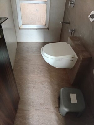 Bathroom in 2 BHK Apartment at Malhar 24 East, Sanpada – for Rent