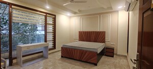 Bedroom in 3.5 BHK Builder Floor at Shanti Kunj – for Sale