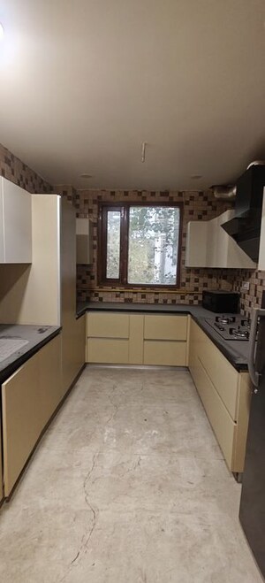 Kitchen in 3.5 BHK Builder Floor at Shanti Kunj – for Sale