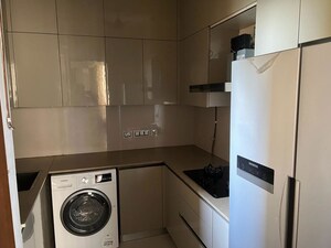 Kitchen in 1 BHK Apartment at One Hiranandani Park, Ghodbunder Road – for Rent