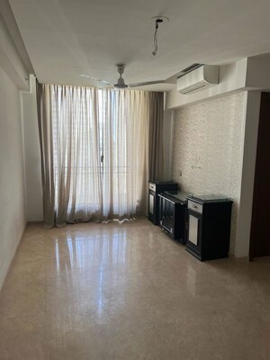 Living Room in 1 BHK Apartment at One Hiranandani Park, Ghodbunder Road – for Rent