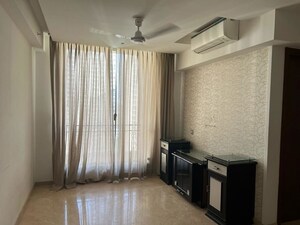 Living Room in 1 BHK Apartment at One Hiranandani Park, Ghodbunder Road – for Rent