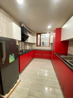 Kitchen in 3.5 BHK Builder Floor at Shanti Kunj – for Rent