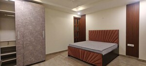 Bedroom in 3.5 BHK Builder Floor at Shanti Kunj – for Rent