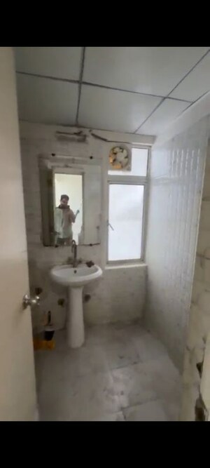 Bathroom in 2 BHK Apartment at Gaur City 5th Avenue, Sector 4 Greater Noida – for Rent