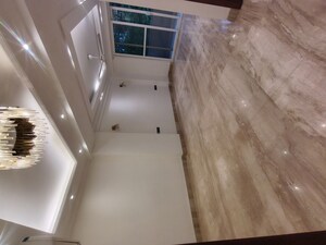 Staircase in 3 BHK Builder Floor at Shivalik Colony – for Rent
