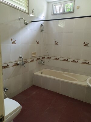 Bathroom in 5 BHK Independent House at Banjara Hills – for Rent