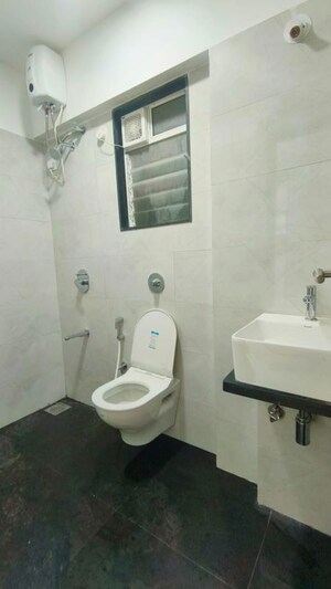 Bathroom in 2 BHK Apartment at Dem Phoenix, Malad East – for Rent