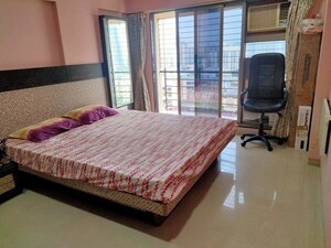 Bedroom in 2 BHK Apartment at Lokhandwala Highland, Kandivali East – for Rent