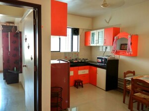 Kitchen in 2 BHK Apartment at RK Lunkad Nisarg Pushp, Pimple Nilakh – for Rent