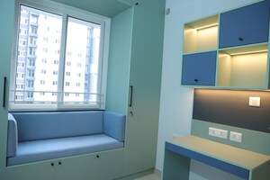Kitchen in 2 BHK Apartment at Purva Atmosphere, Thanisandra Main Road – for Rent