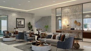 Living Room in 5 BHK Villa at Tukkuguda – for Sale