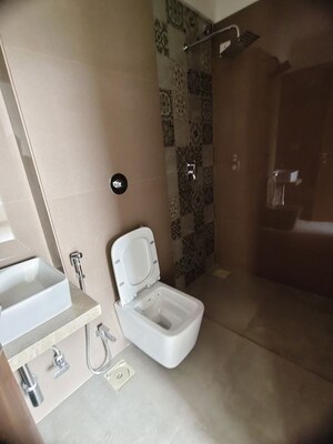 Bathroom in 2 BHK Apartment at Group Satellite Elegance, Goregaon East – for Rent