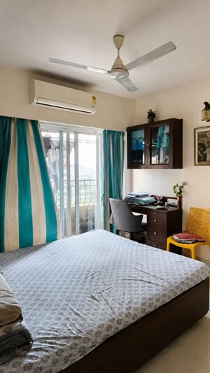 Bedroom in 2.5 BHK Apartment at Kanakia Spaces Niharika, Manpada – for Rent