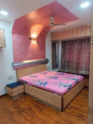 Bedroom in 3 BHK Apartment at Kalpataru Karmakshetra, Sion East – for Rent