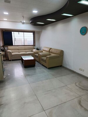 Living Room in 3 BHK Apartment at Kalpataru Karmakshetra, Sion East – for Rent