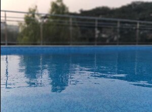 Swimming Pool in 4 BHK Apartment at Mahogany Apartments, Vasanth Nagar – for Rent