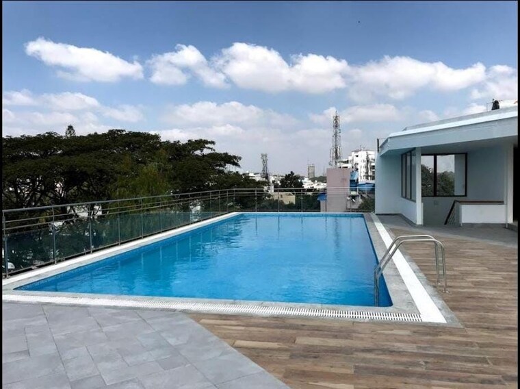 Swimming Pool, mahogany-apartments 4 Bedroom 3200 Sq.Ft. Apartment In Vasanth Nagar Bangalore 10633343