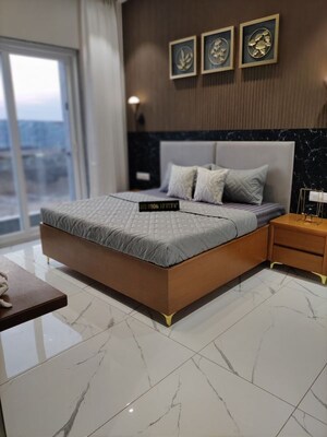 Bedroom in 3 BHK Apartment at Courtyard Regalia, Bhayli – for Sale