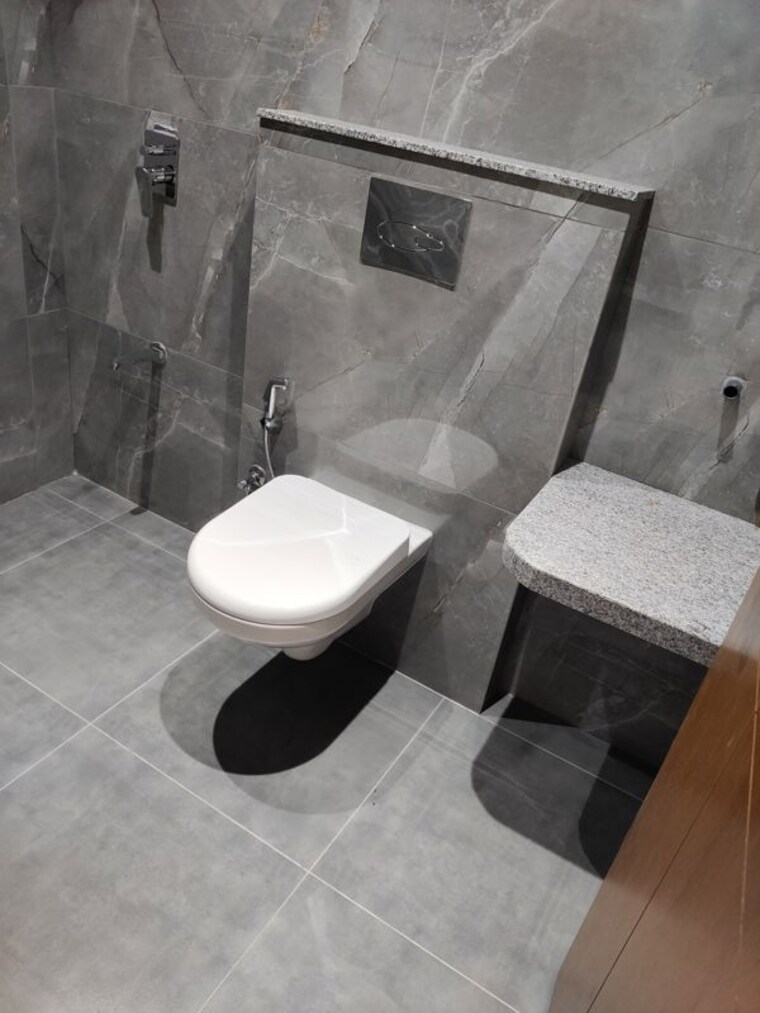 Washroom, courtyard-regalia 3 Bedroom 1055 Sq.Ft. Apartment In Bhayli Vadodara 10440905