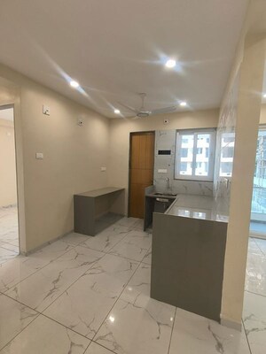 Kitchen in 3 BHK Apartment at Courtyard Regalia, Bhayli – for Sale