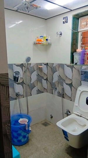 Bathroom in 2 BHK Apartment at Shivalik Apartment Andheri, Andheri East – for Rent