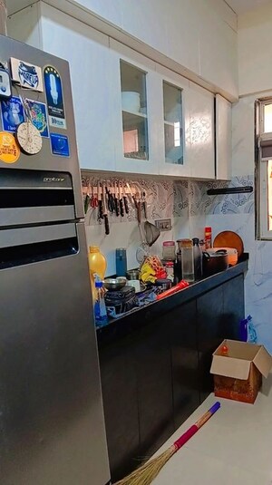 Kitchen in 2 BHK Apartment at Shivalik Apartment Andheri, Andheri East – for Rent